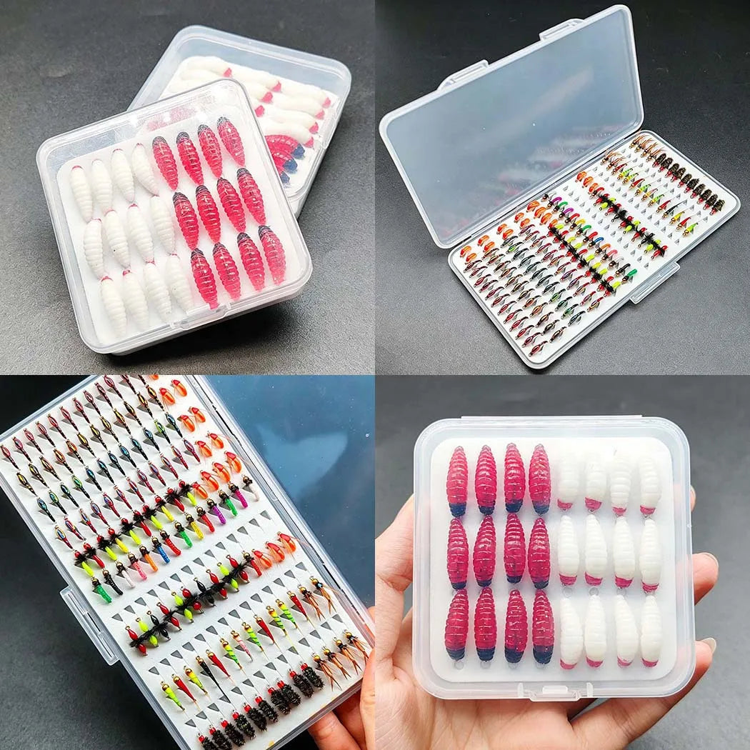 Premium Dry Wet Nymph Fly Fishing Flies For Trout Salmon