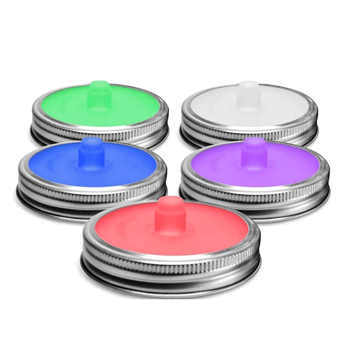 Premium Silicone Mason Jar Fermenting Lids With Auto Vent