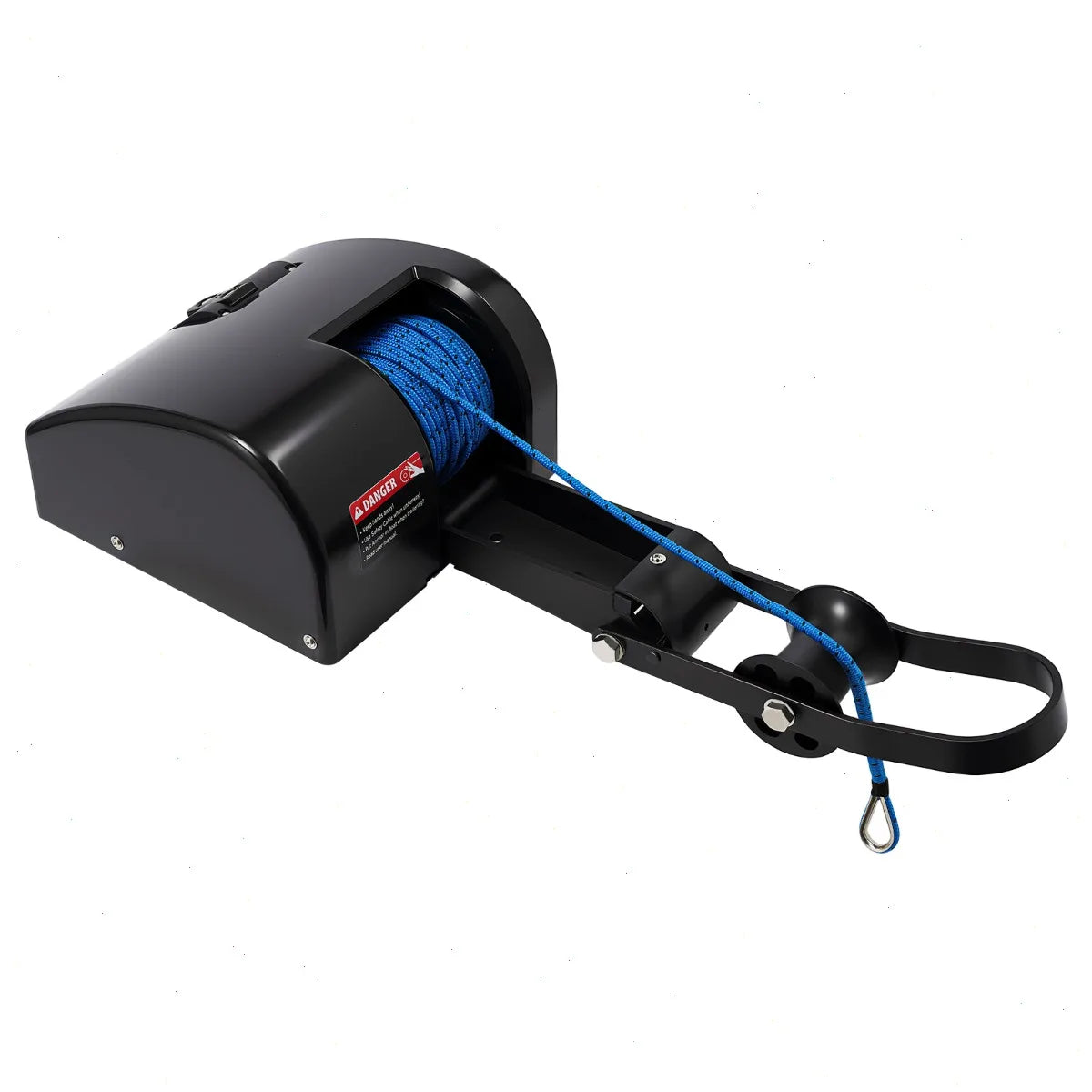 12V Electric Anchor Winch With Remote Control And Rope