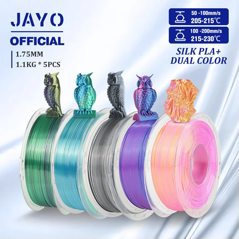 JAYO Premium PLA Filament For 3D Printing Low Shrinkage