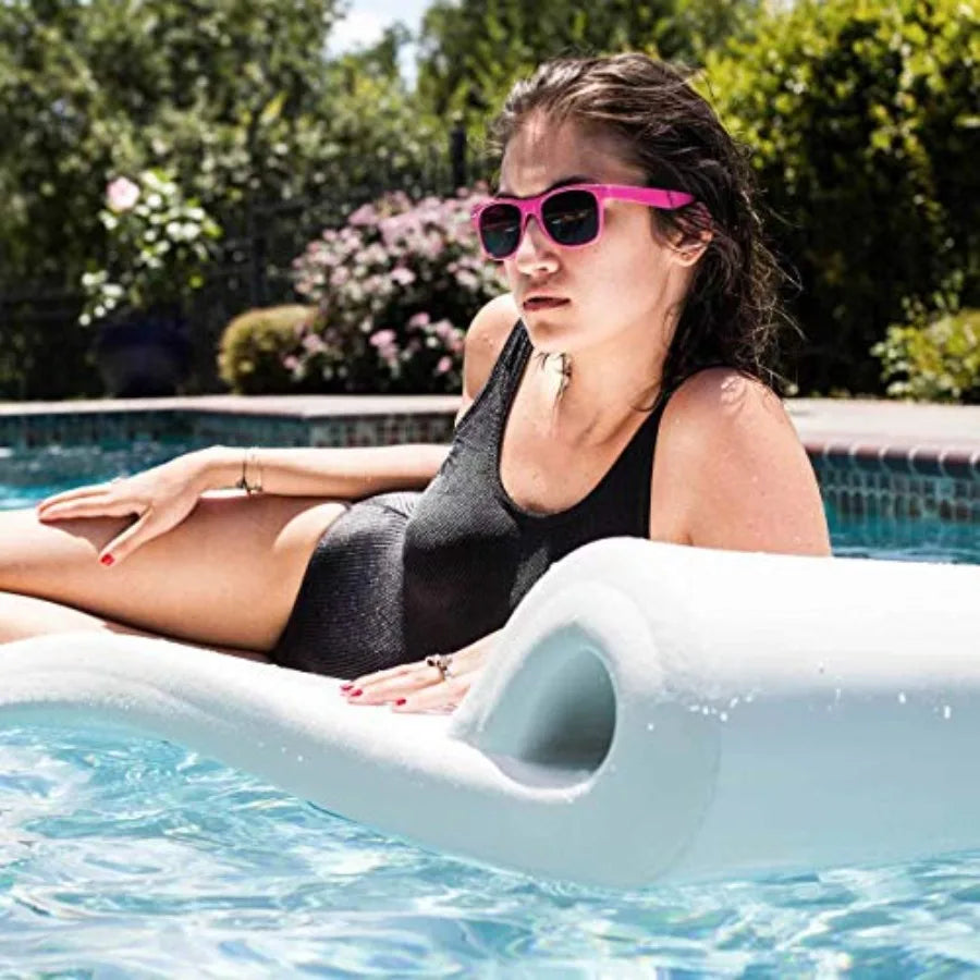 Heavy Duty Inflatable Outdoor Swimming Pool Lounger Raft