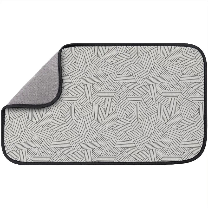 Pet Bowl Mat - 21.5 in. x 12.5 in. - Assorted Prints