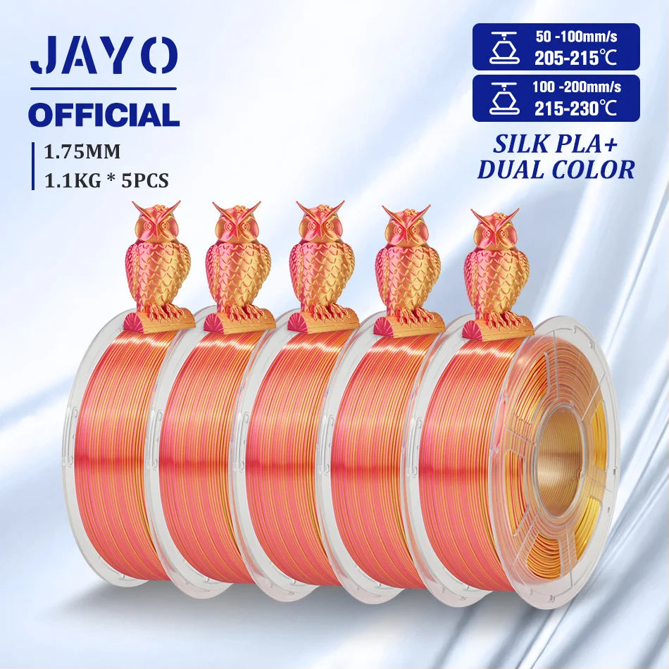 JAYO Premium PLA Filament For 3D Printing Low Shrinkage