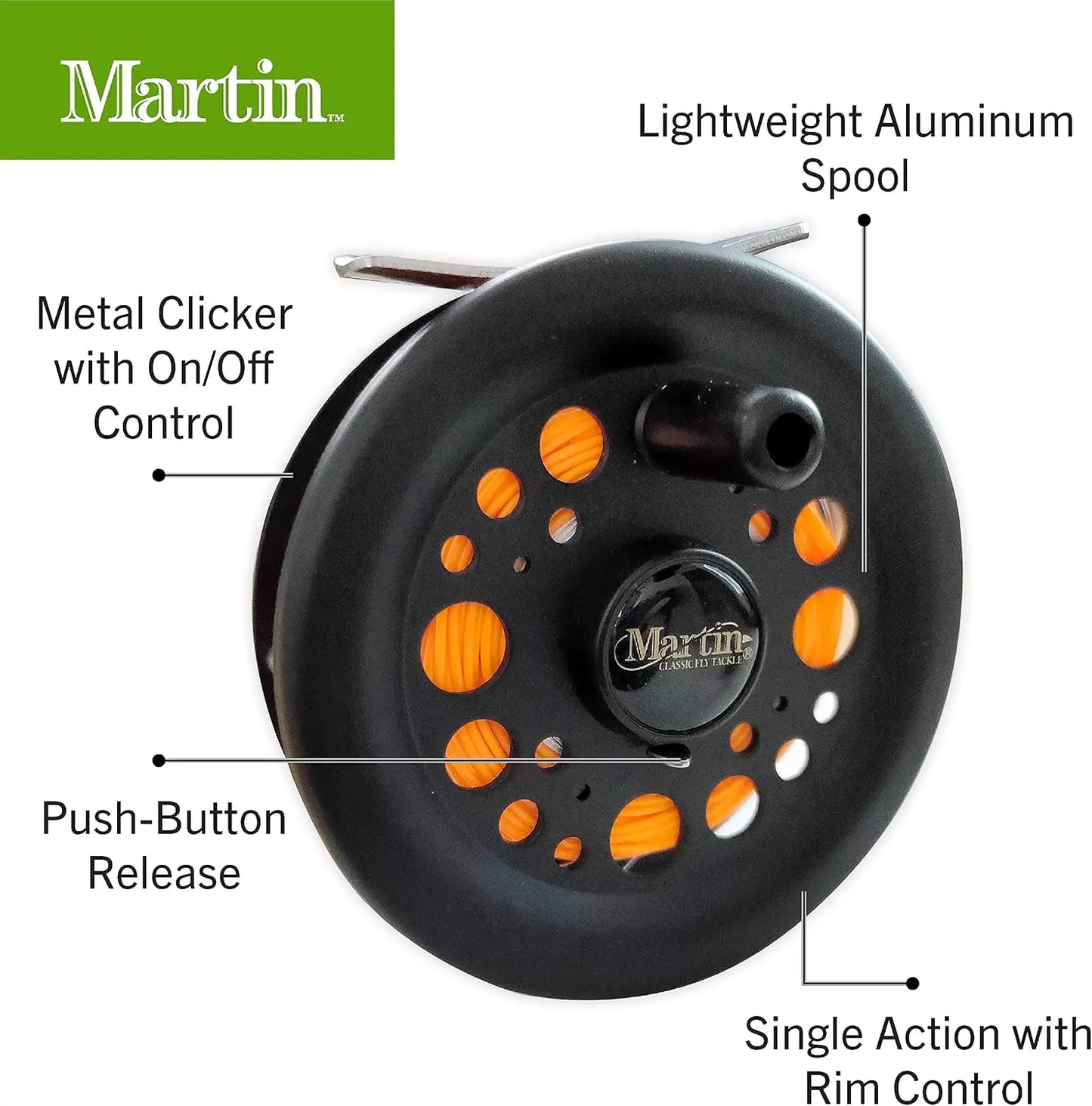 Complete Fly Fishing Rod And Reel Combo With Leader