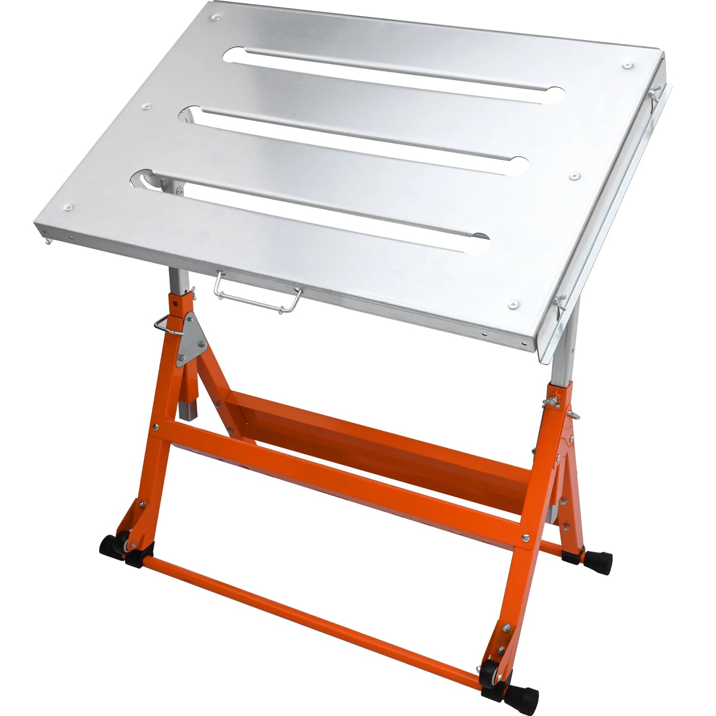 VEVOR Foldable Steel Welding Table With Adjustable Height