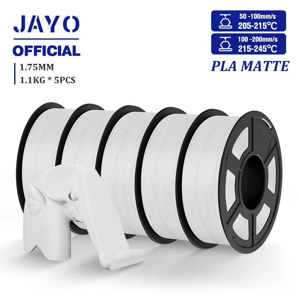 Jayo Premium 3D Printer Filament PLA Plus ABS PETG Silk