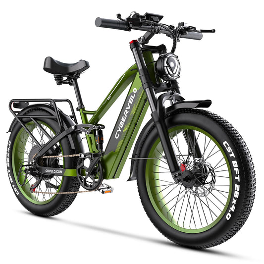 CBVELO 5000W Fat Tire Electric Bike With Long Range Battery