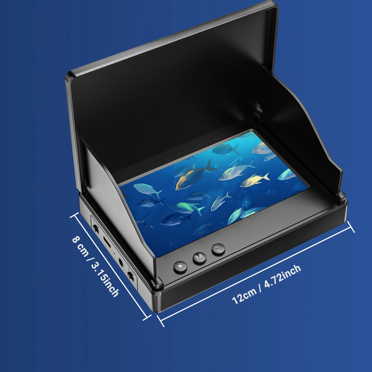 Portable Underwater Fishing Camera With Monitor Night Vision Depth Finder