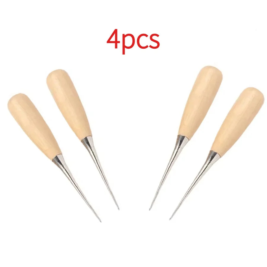 Leather Hand Stitching Awl And Craft Hole Punch Sewing Tool