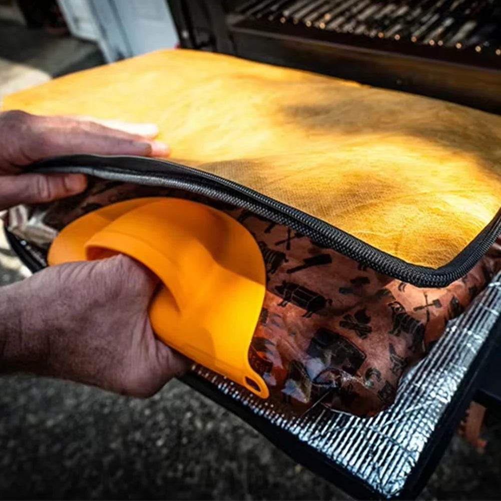 BBQ Blanket for Resting Meat Reusable Smoker Meat Resting Blanket Barbecue Blanket BBQ Accessories for Large Brisket/Beef/Turkey