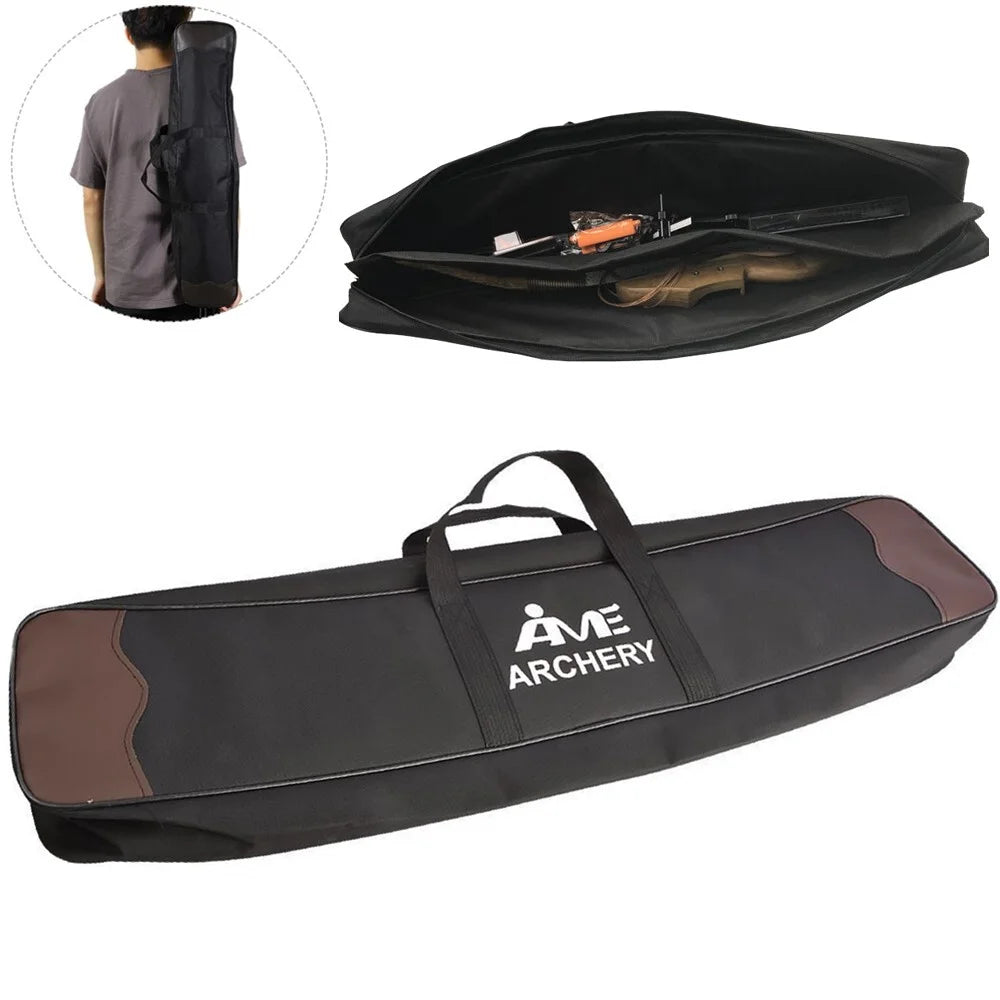 Bow Bag for Recurve Takedown 32 Inch Carry Case Hand Shoulder Holder Portable for Outdoor Hunting Shooting Sports Use