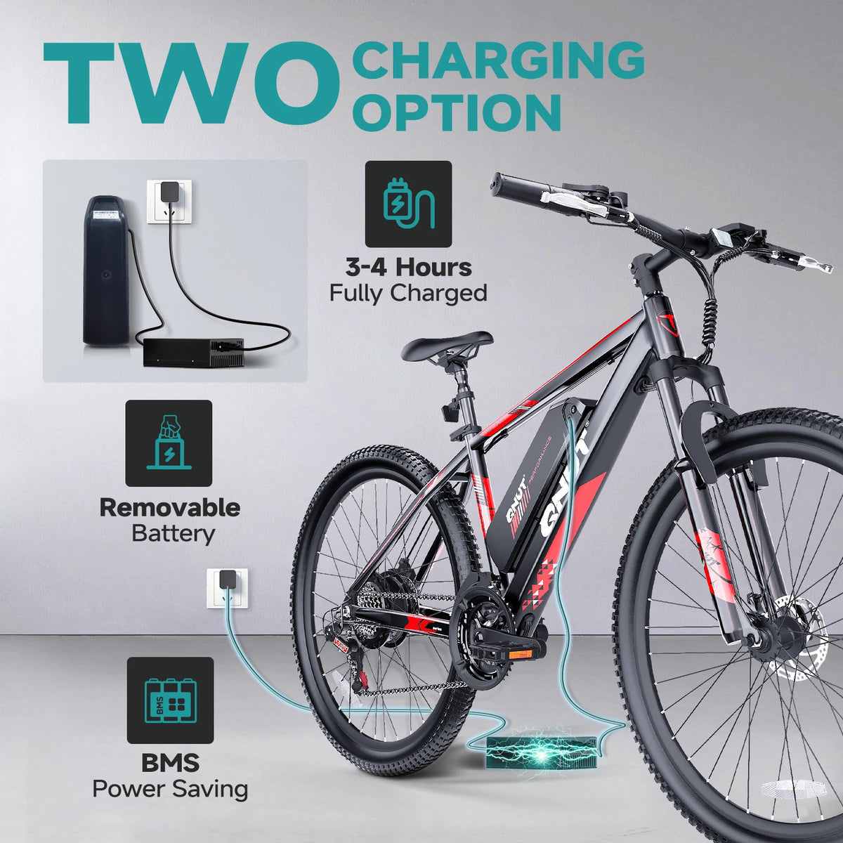 QNUT Victor 3.0 Mountain Electric Bike With 1000 Watt Motor