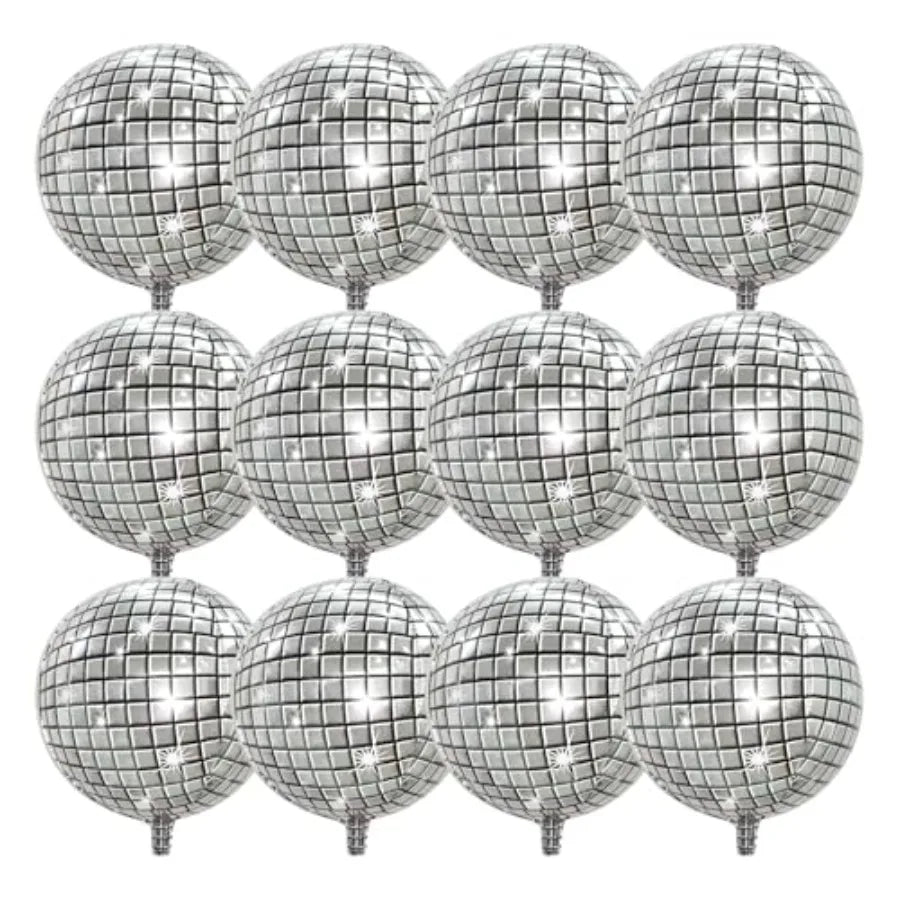 Disco Balloon Arch Kit For Birthday Party Foil Decorations