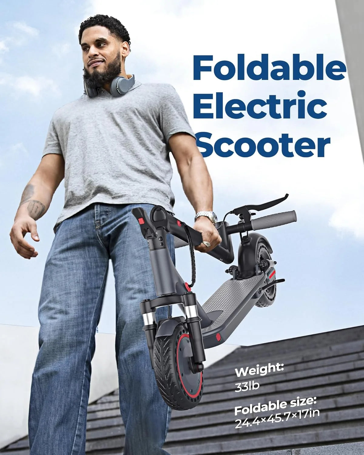 Aovopro Ap07 Electric Scooter Featuring App Control And Dual Suspension