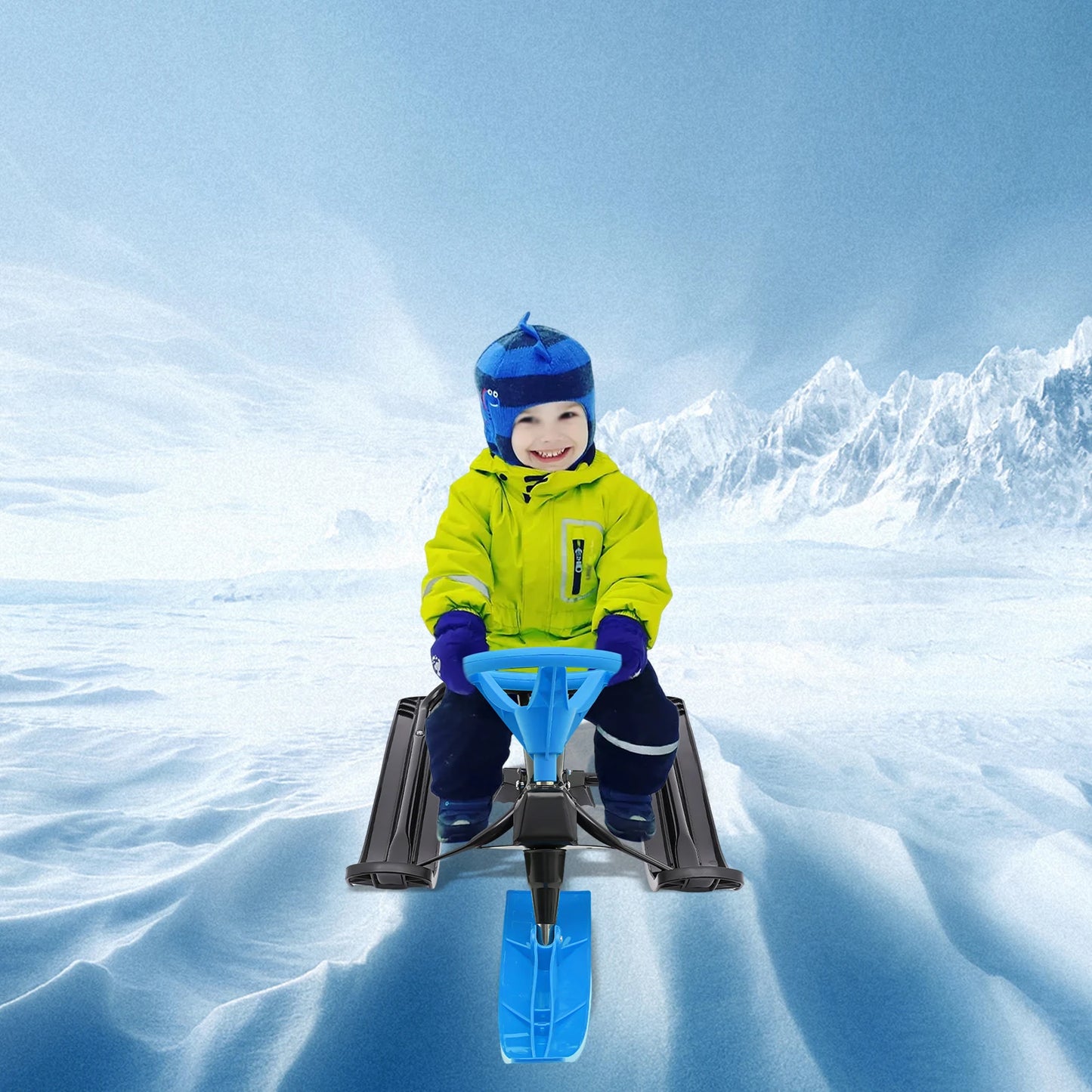 Durable Multi Scene Snow Sled Board For Adults And Kids