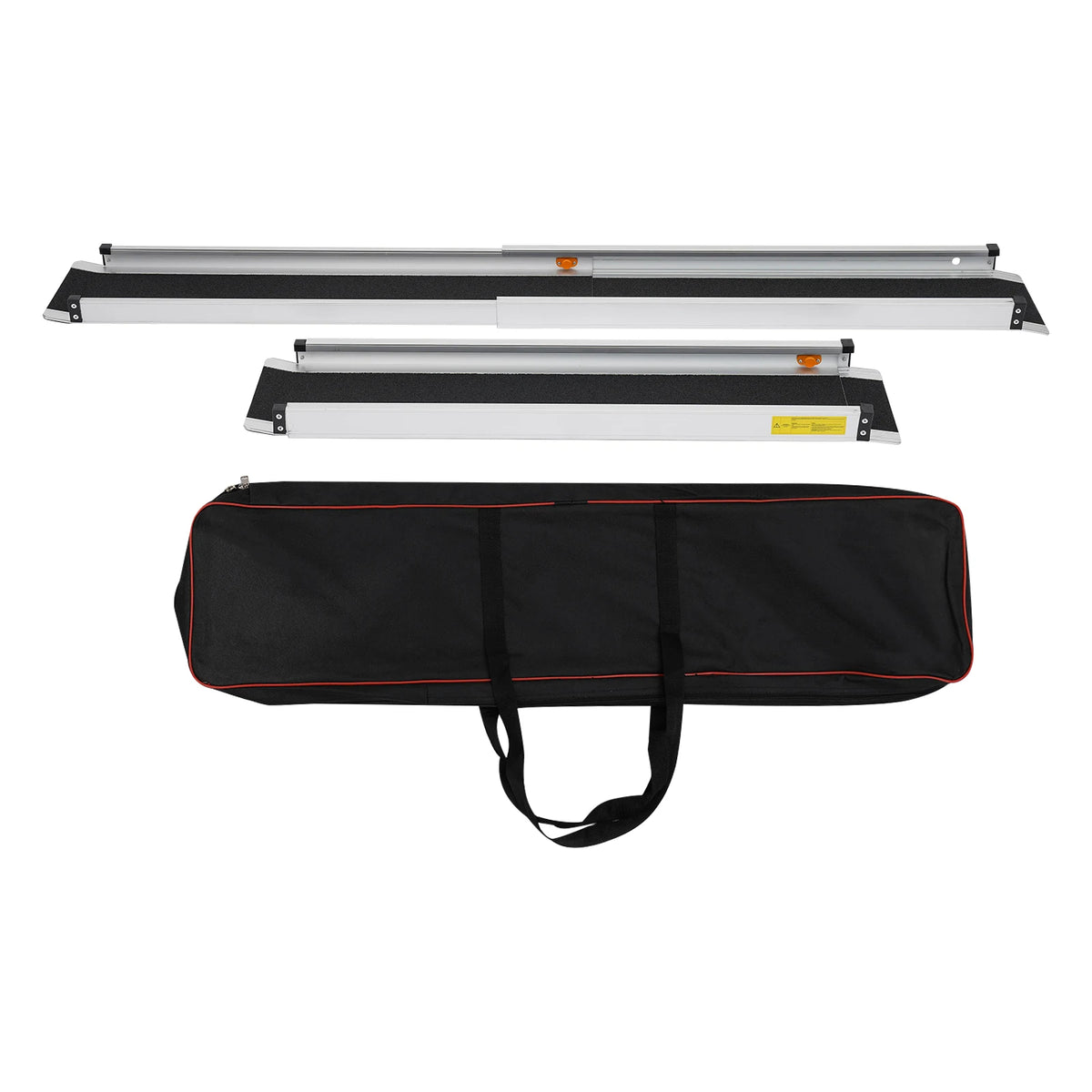 Portable Aluminum Wheelchair Ramp for Steps and Door Thresholds