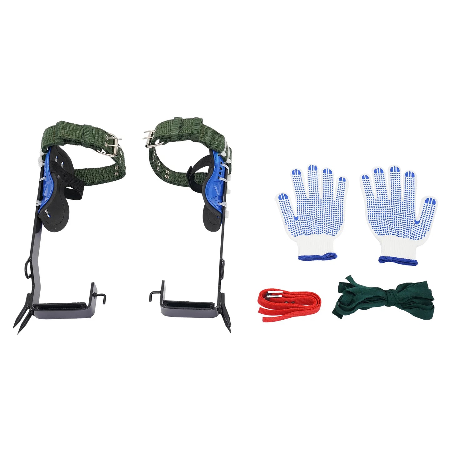 Professional Tree Climbing Tools Kit With Safety Belt And Ropes