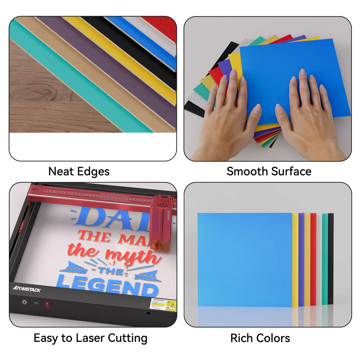 Paint Free Plywood Sheets For Laser Cutting Engraving Crafts