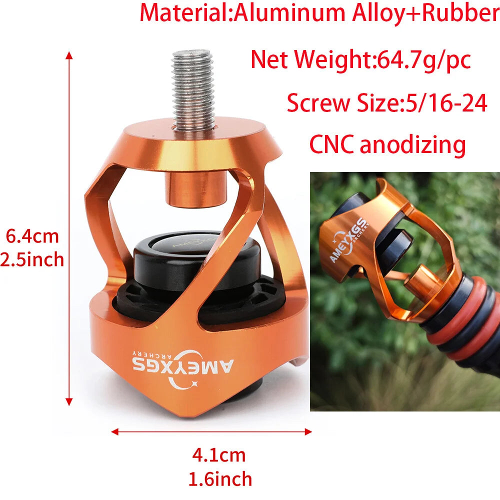 CNC Aluminum Archery Harmonic Damper Stabilizer For Compound Bows