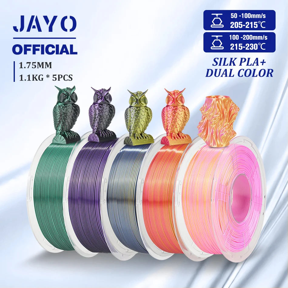 JAYO Premium PLA Filament For 3D Printing Low Shrinkage