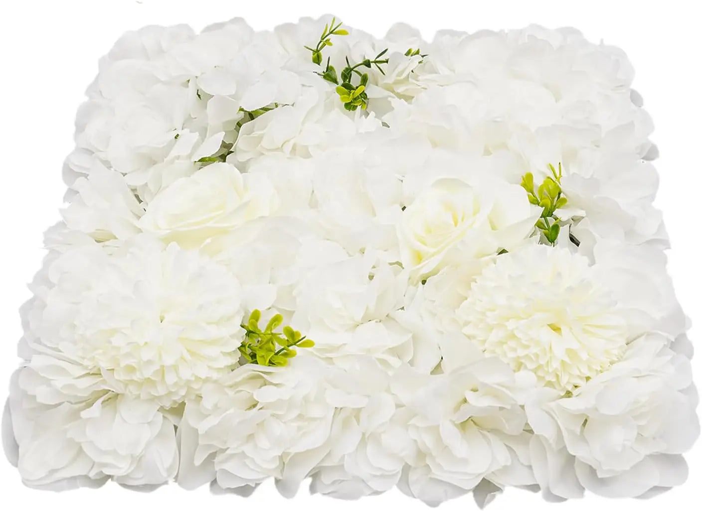 Artificial Silk Rose Flower Wall Panels For Wedding Party Decor
