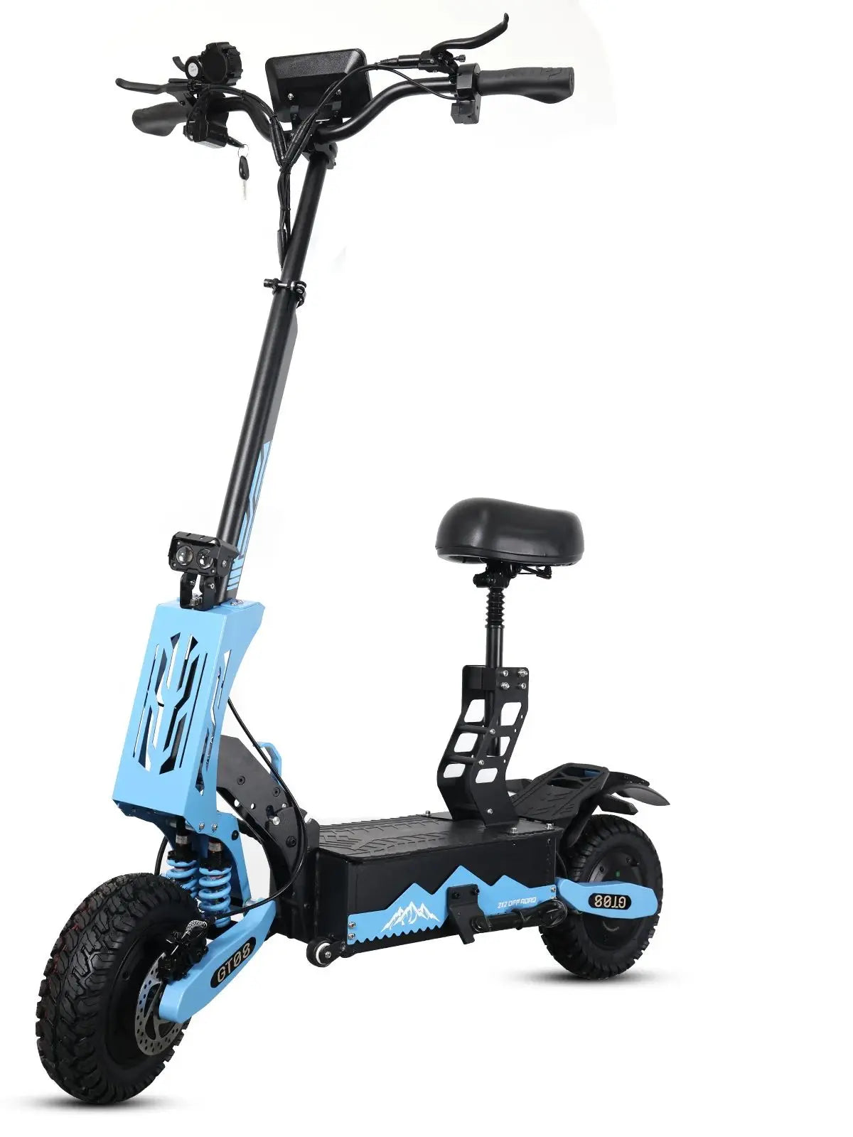 Arwibon Powerful Dual Motor Folding Electric Scooter