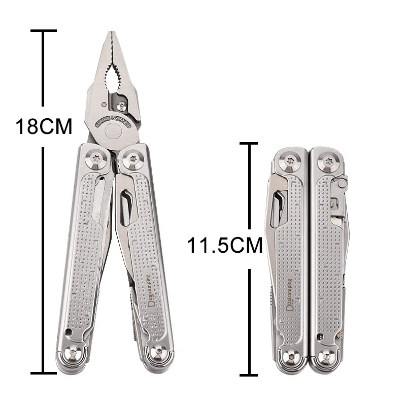 Daicamping Stainless Steel Multifunctional Plier Multi Tool