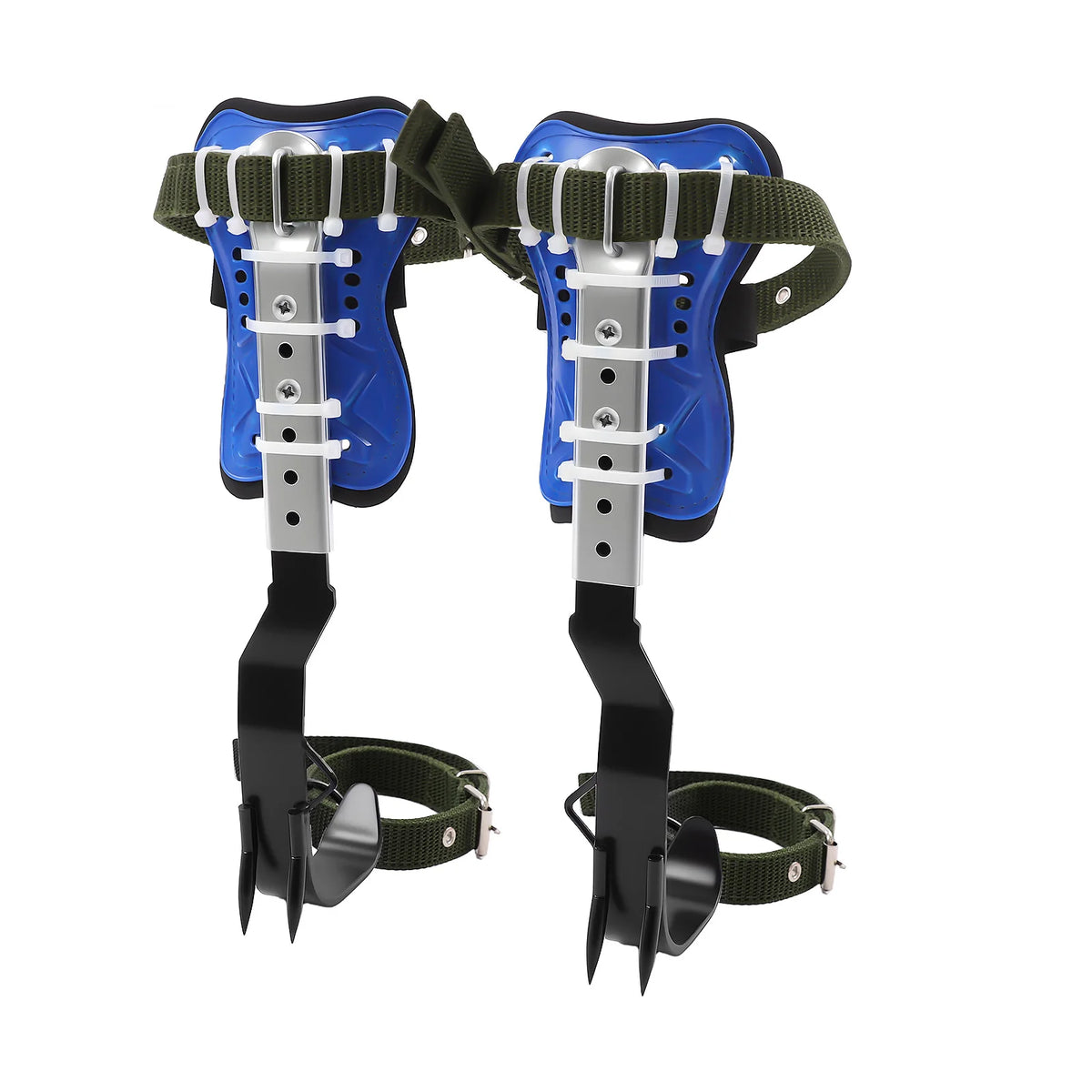 Adjustable Steel Tree Climbing Spikes With Safety Belt And Gloves