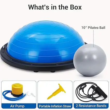 Professional Half Balance Ball Trainer For Yoga And Fitness
