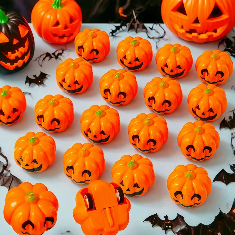 Fun Cartoon Pumpkin Head Car Halloween Party Decoration Gift