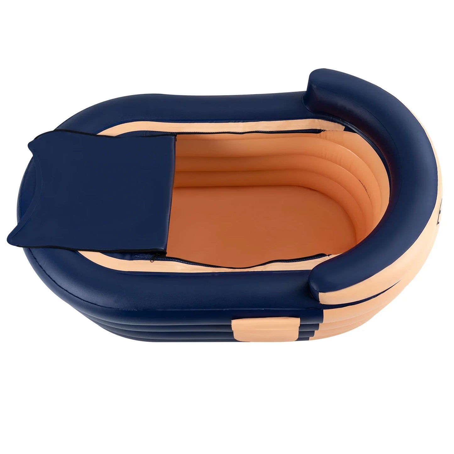 ByMaocar Portable Inflatable Hot Tub With Cover And Pump
