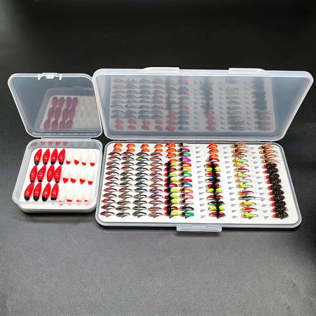 Premium Dry Wet Nymph Fly Fishing Flies For Trout Salmon