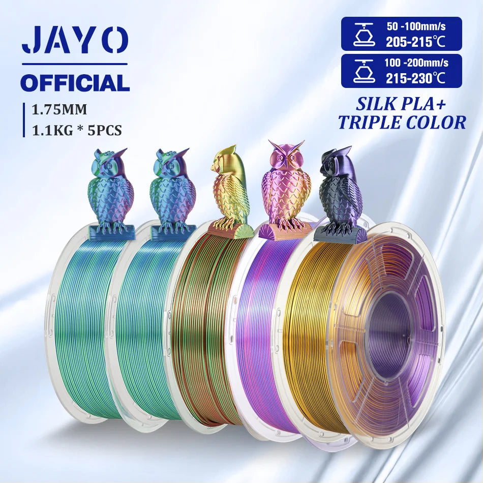 JAYO Premium PLA Filament For 3D Printing Low Shrinkage