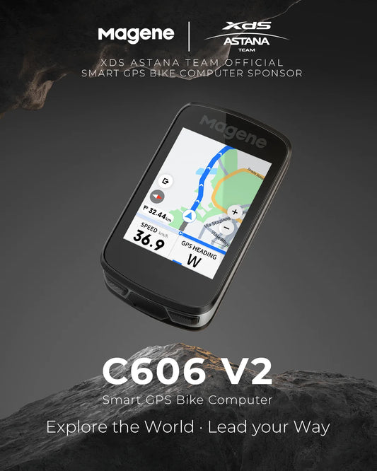 Magene C606V2 Touchscreen GPS Bike Computer Navigation Speedometer