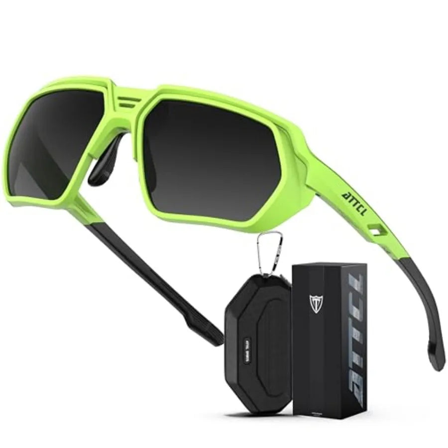 Sports Polarized Sunglasses With UV400 Protection And TR90 Frame