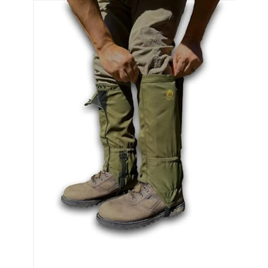 Adjustable Hiking Leg Gaiters for Hunting, Trekking, and Outdoor Protection