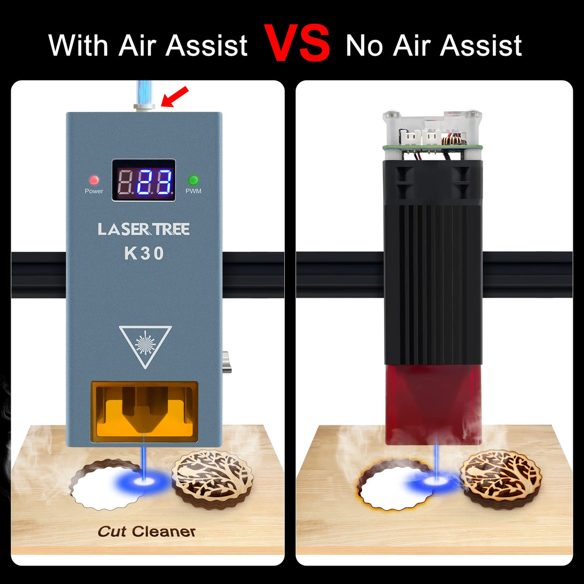 Laser Tree K30 30W Air Assist Diode Laser Cutting Tool