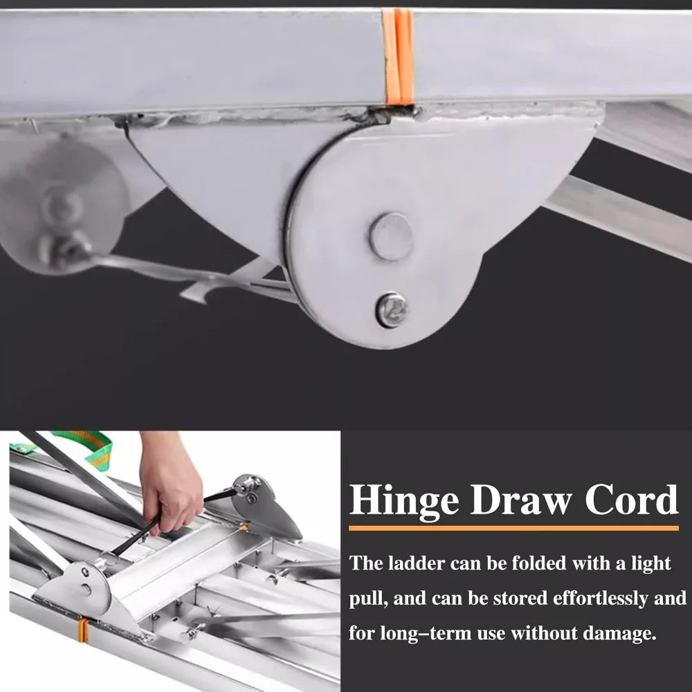 Adjustable Portable Folding Scaffold Stairs Anti Skid Platform