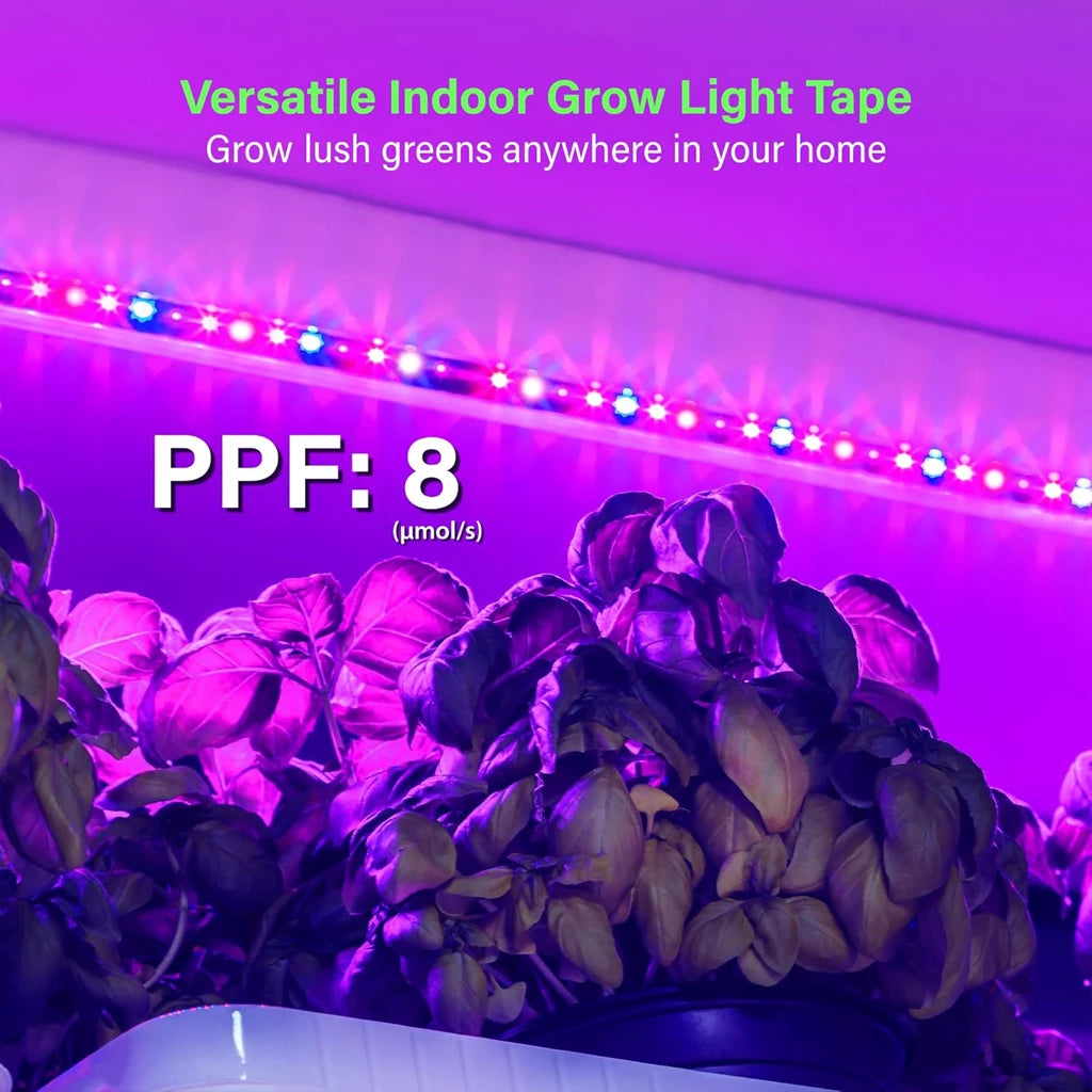 Dumiloo Full Spectrum Led Grow Light Strips With Timer