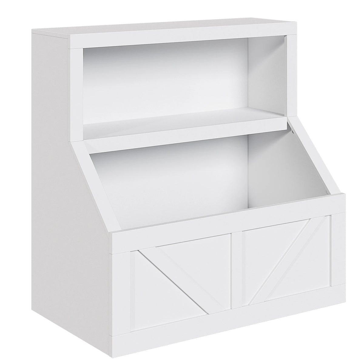 Kids Wooden Bookshelf And Toy Storage Organizer Cabinet