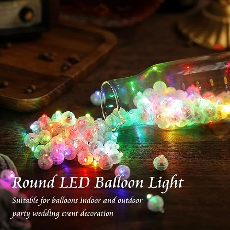 Mini LED Balloon Lights For Birthday Party Decorations