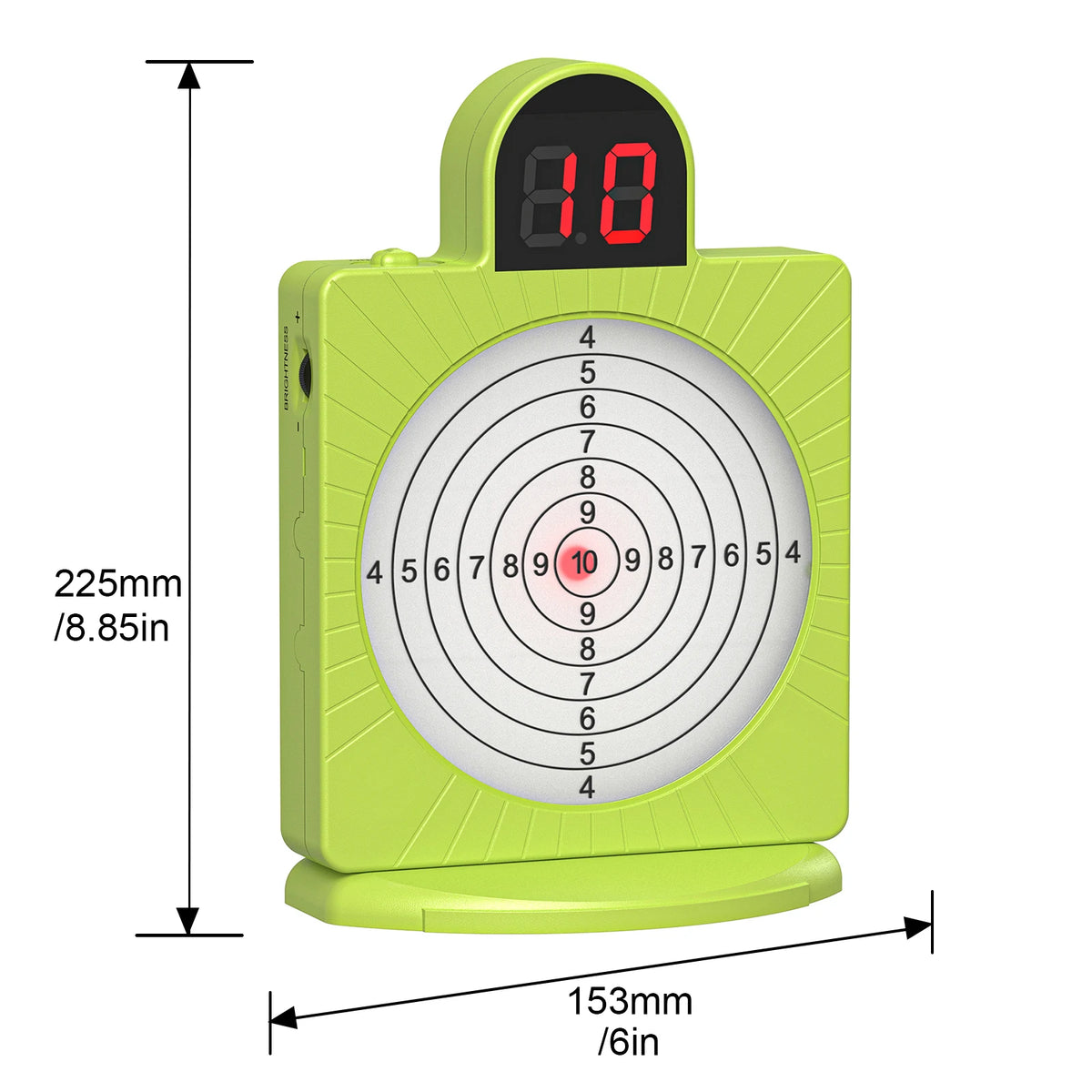 Smart Induction Shooting Target With Voice Feedback And Score Tracking