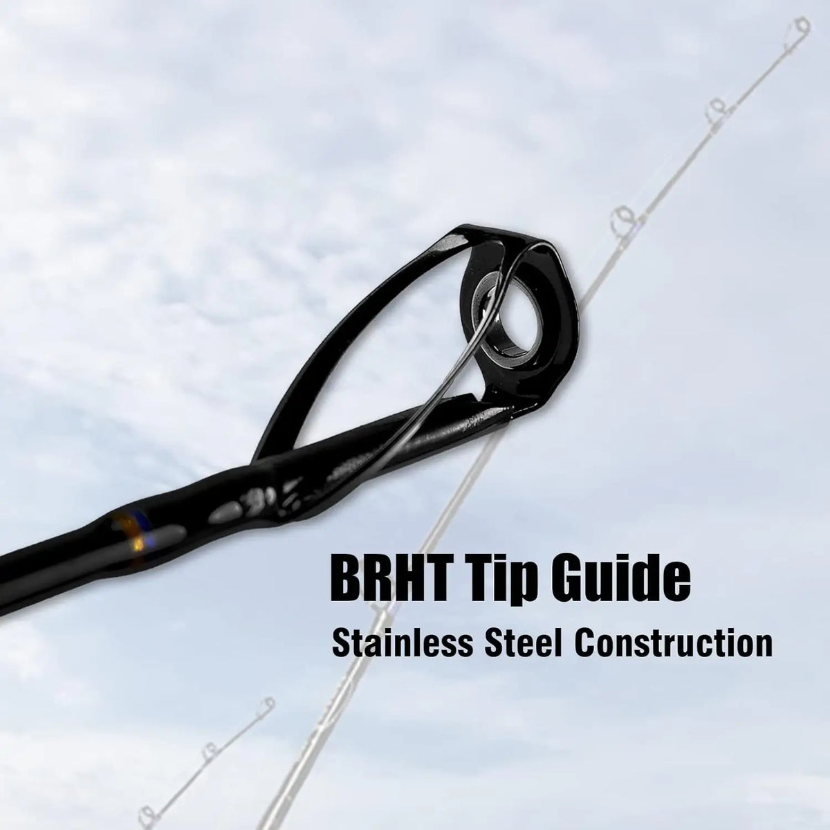 Graphite Saltwater Offshore Spinning Fishing Rod For Boat
