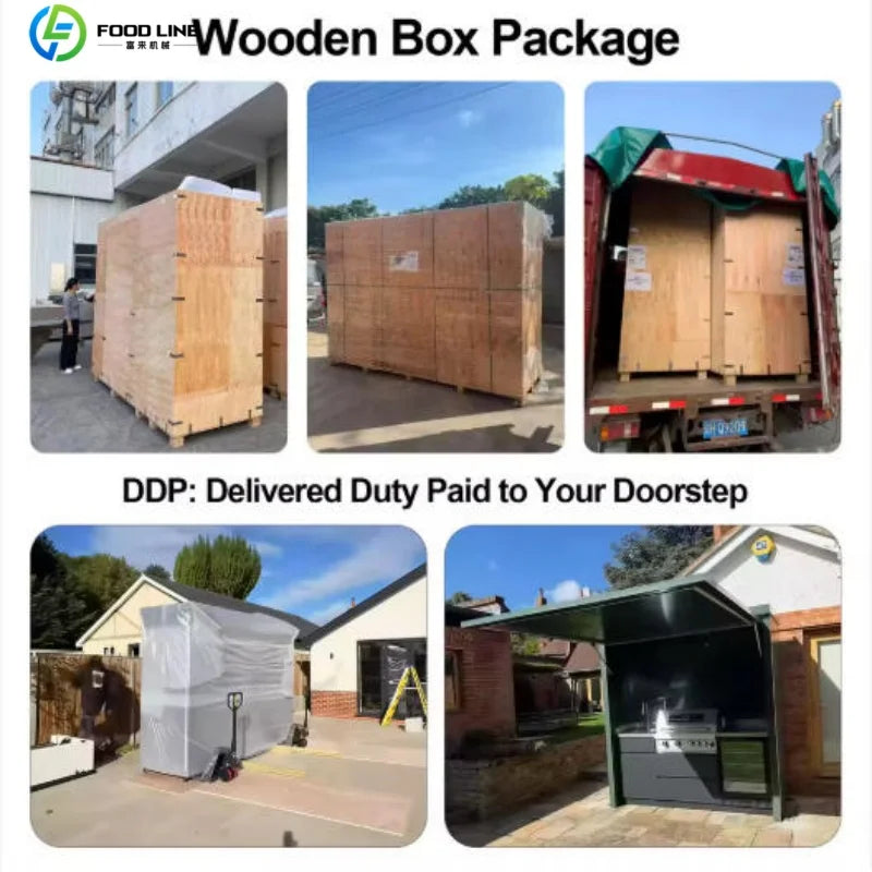 Outdoor Patio Kitchen BBQ Combo Weatherproof Storage Cabinet Stainless Steel Modular All in One Garden Backyard Customized