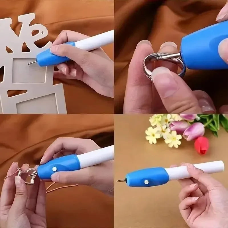 Portable Wireless Precision Engraving Pen for Crafts and Tools