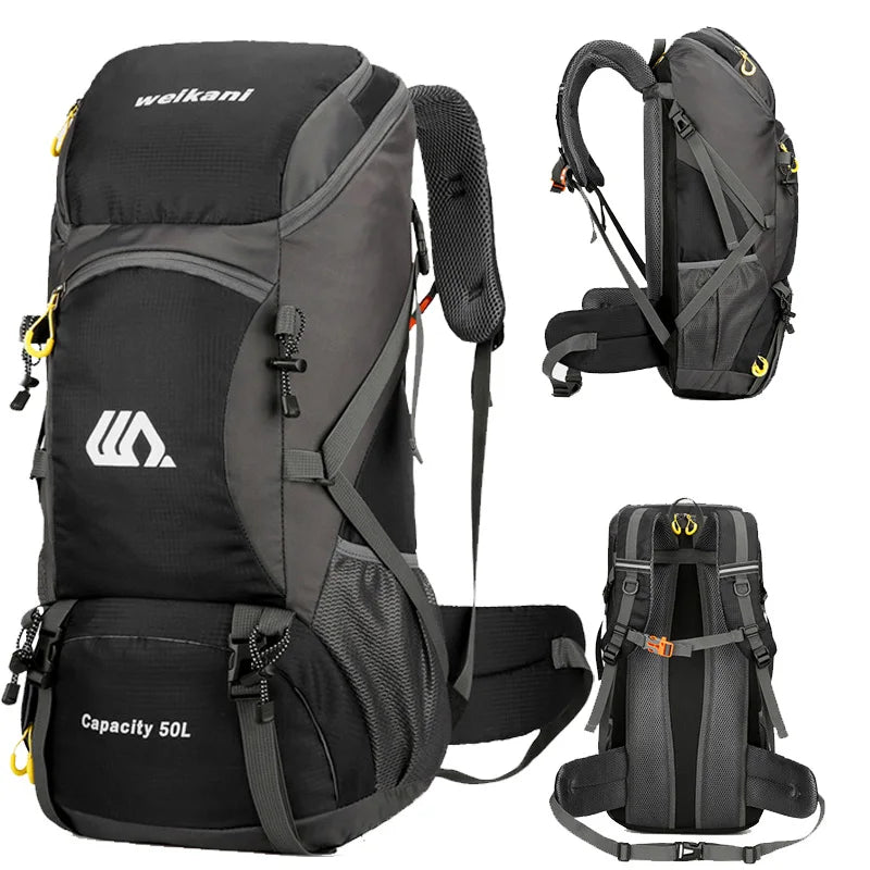 Scione Waterproof Travel Backpack For Hiking And Mountaineering Adventures