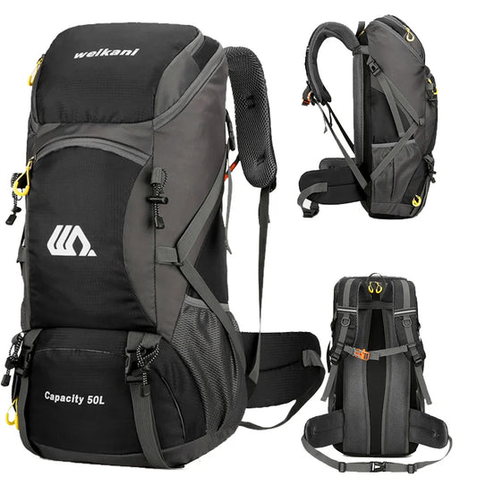 Scione Waterproof Travel Backpack For Hiking And Mountaineering Adventures