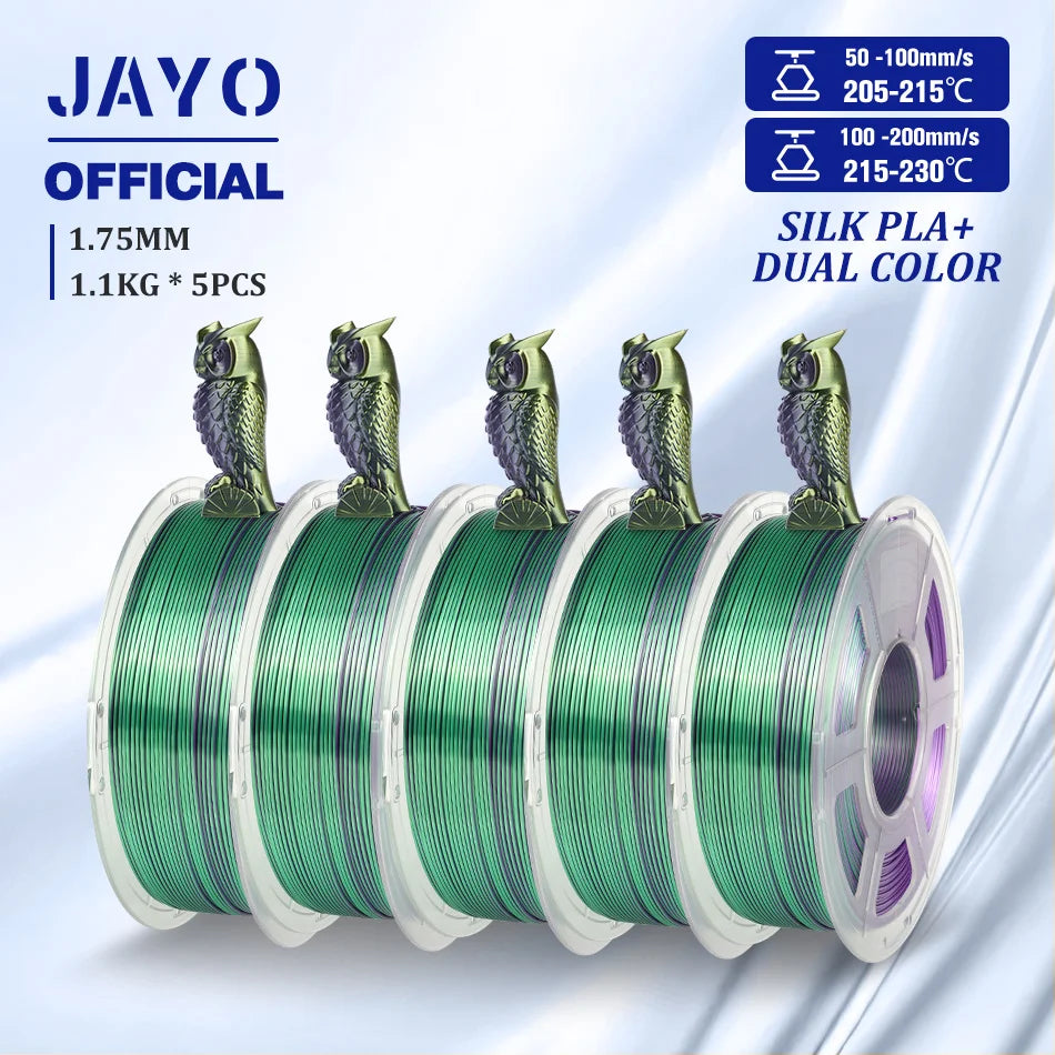 JAYO Premium PLA Filament For 3D Printing Low Shrinkage