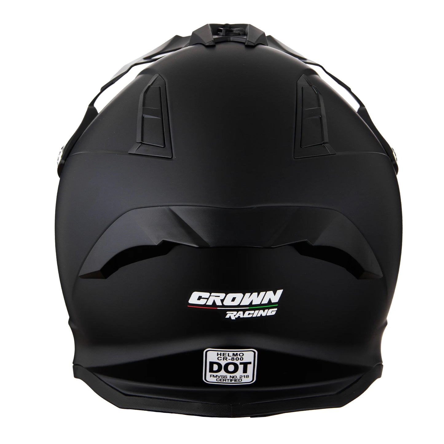 Crown Racing Full Face Motocross Helmet With Goggles Dot Approved