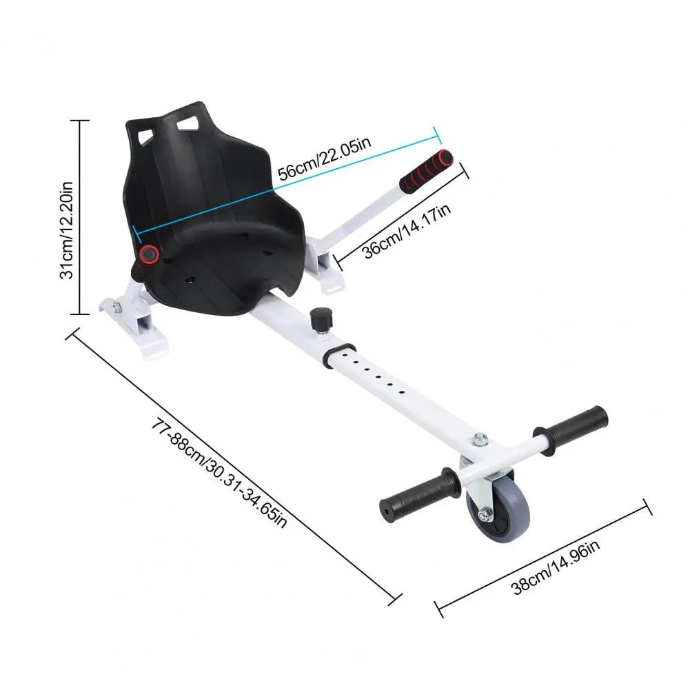 Hoverboard Seat Attachment Go Kart Conversion Kit For Dual Riders